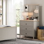 Hanah Home Cómoda Gris y Roble